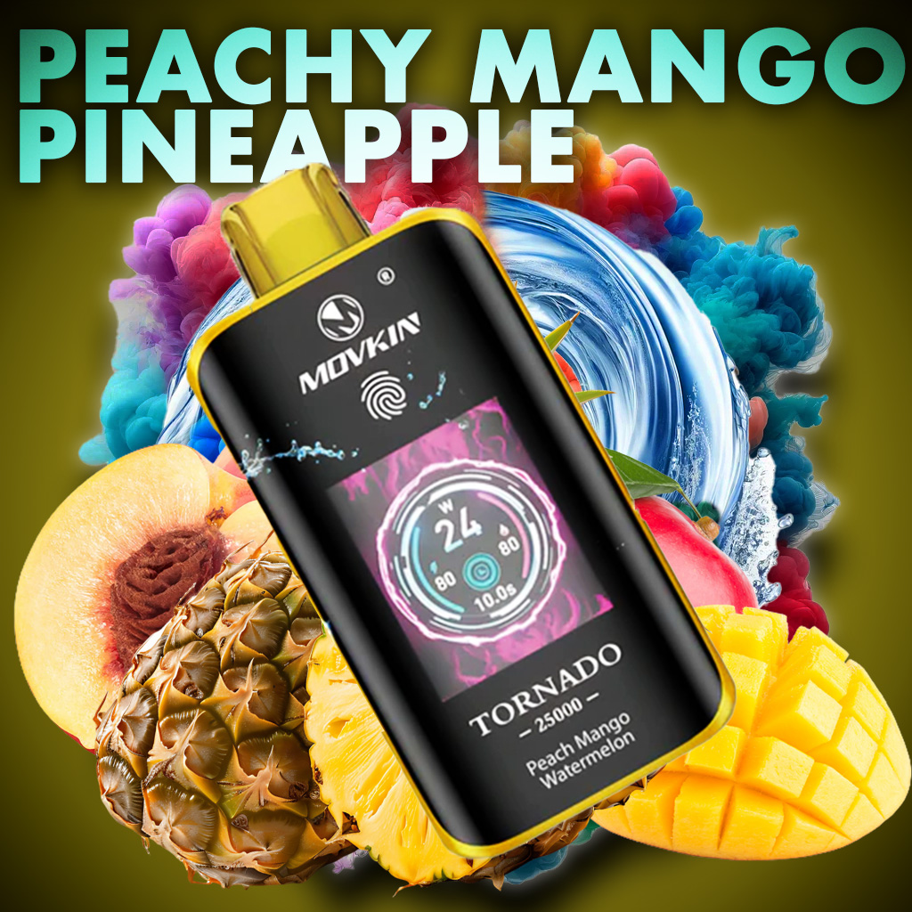 Peachy Mango Pineapple - 25000 Züge Vape