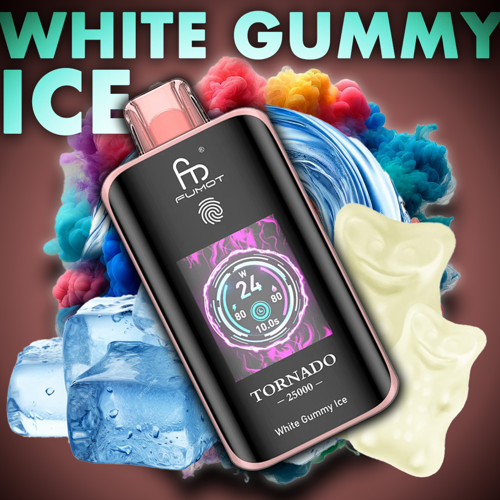 White Gummy Ice - 25000 Züge
