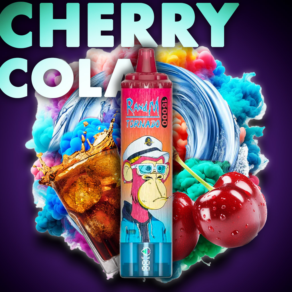 cherry Cola - RandM Tornado 15000