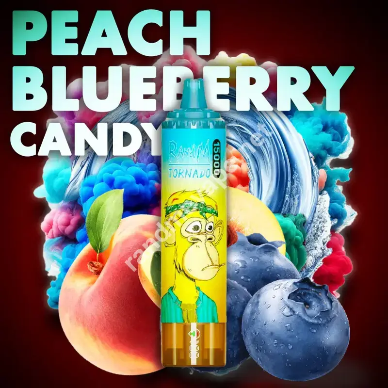 Peach Blueberry Candy 15000 Züge