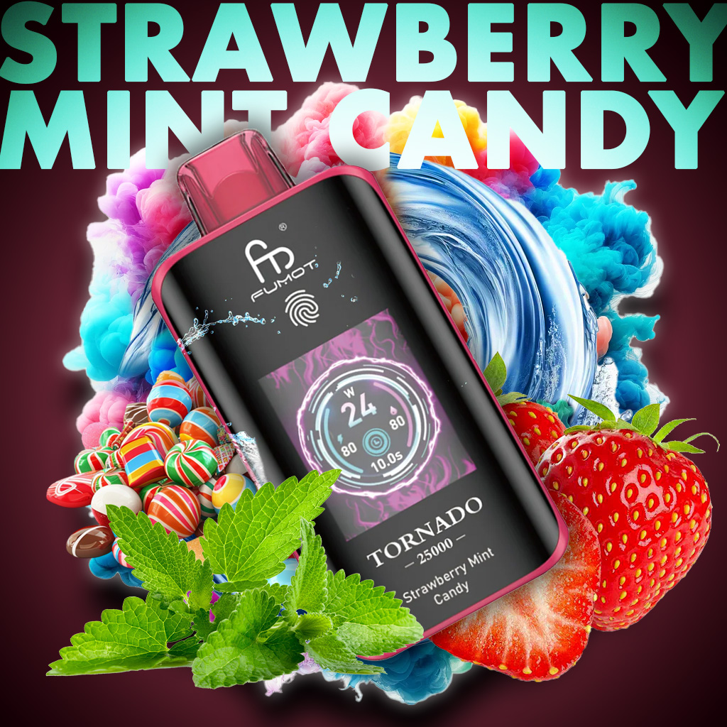 Strawberry Mint Candy 25000 Züge
