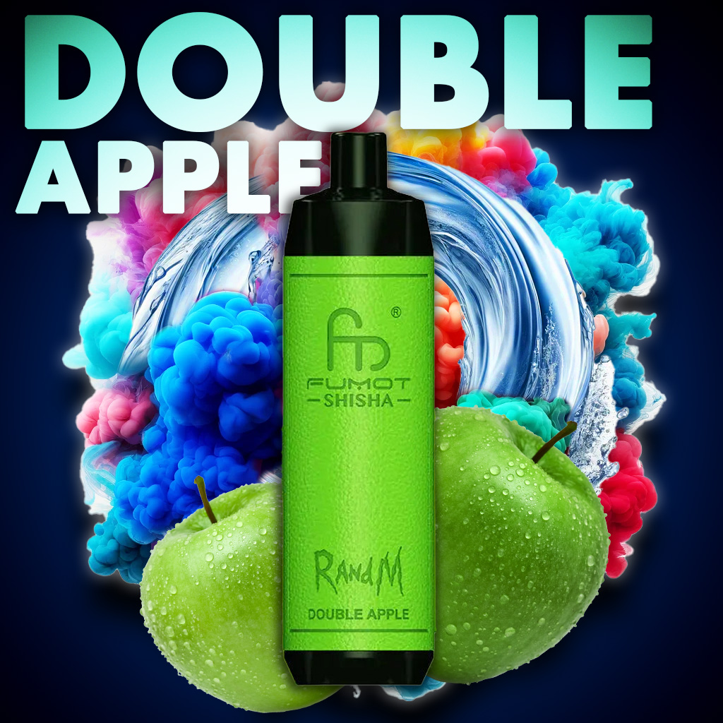RandM Tornado 10000 Double Apple 