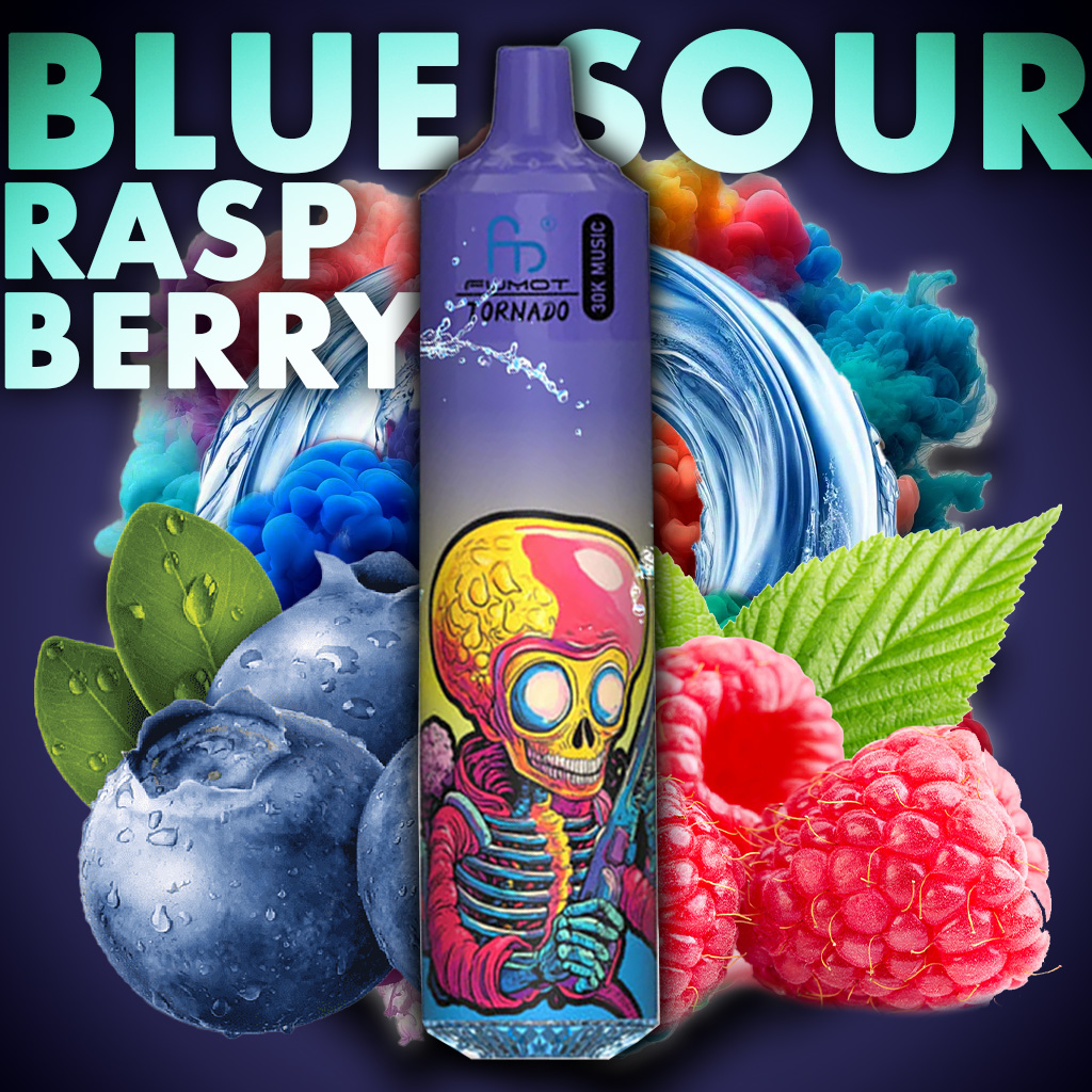 Blue Sour Raspberry 30000 Züge