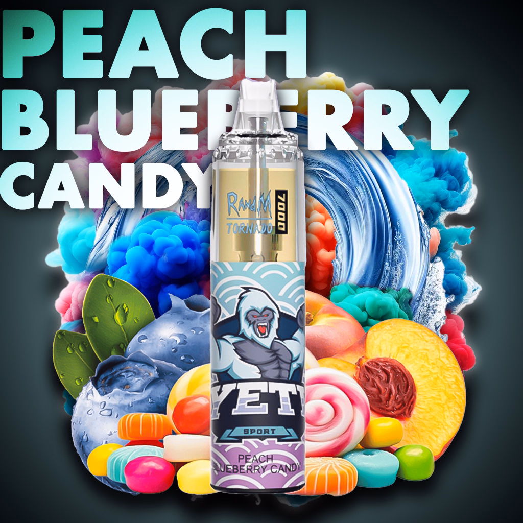 Peach Blueberry Candy 7000 Züge