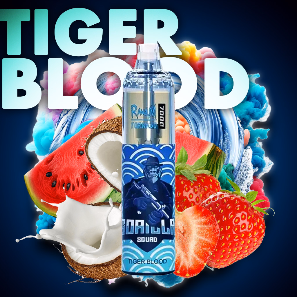 RandM Tornado 7000 Tiger Blood