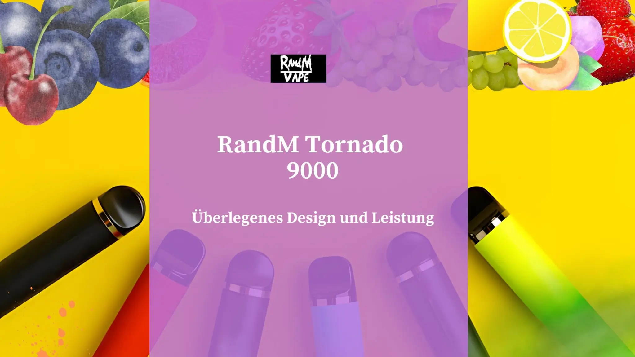 RandM Tornado 9000: Überlegenes Design und Leistung