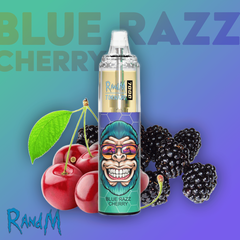 randm-tornado-7000-vape-blue-razz-cherry | Shop Deutschland