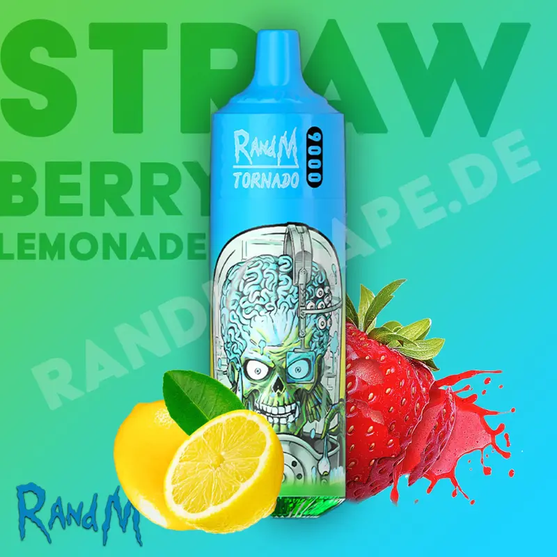 randm-tornado-9000-strawberry-lemonade | Shop Deutschland