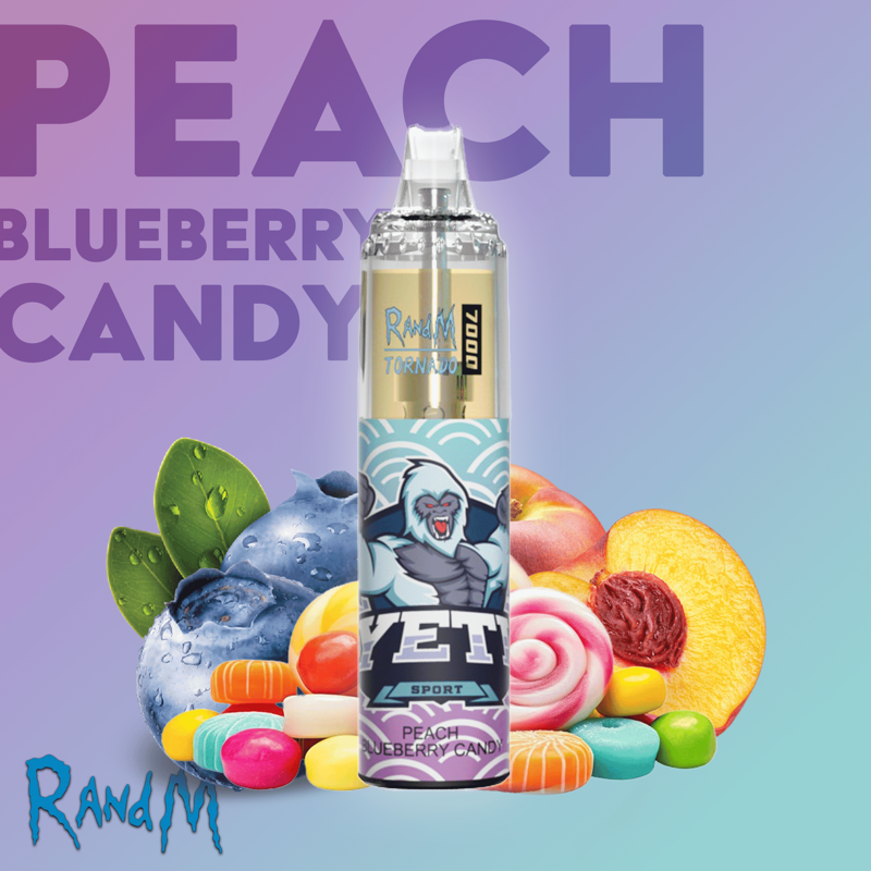 randm-tornado-7000-peach-blueberry-candy | Shop Deutschland