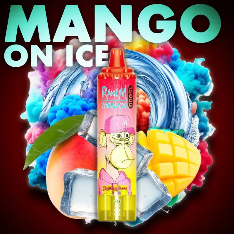 randm-tornado-15000-mango-on-ice | Shop Deutschland