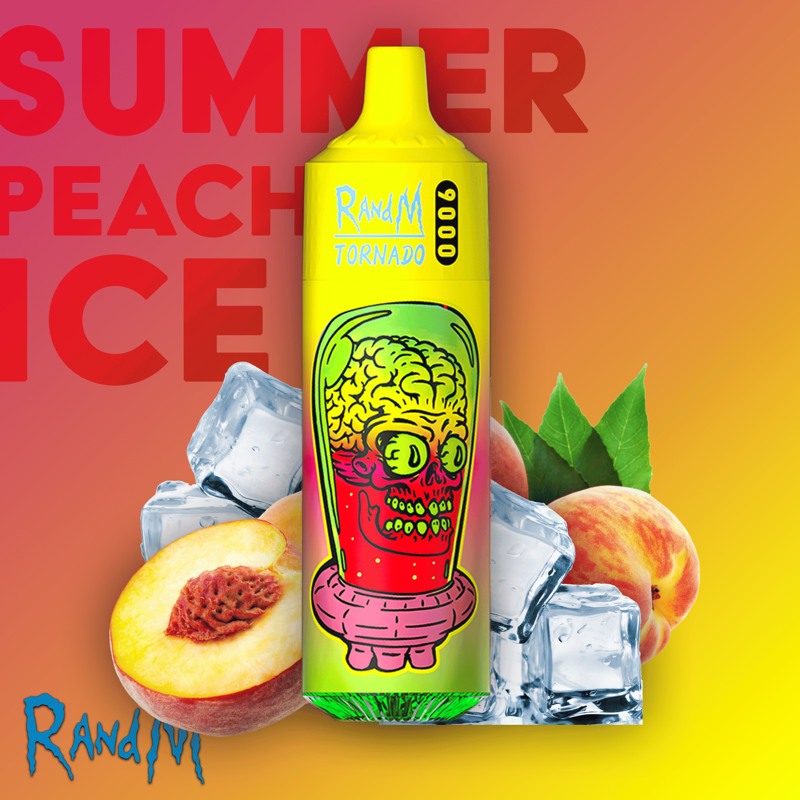 randm-tornado-9000-summer-peach-ice | Shop Deutschland