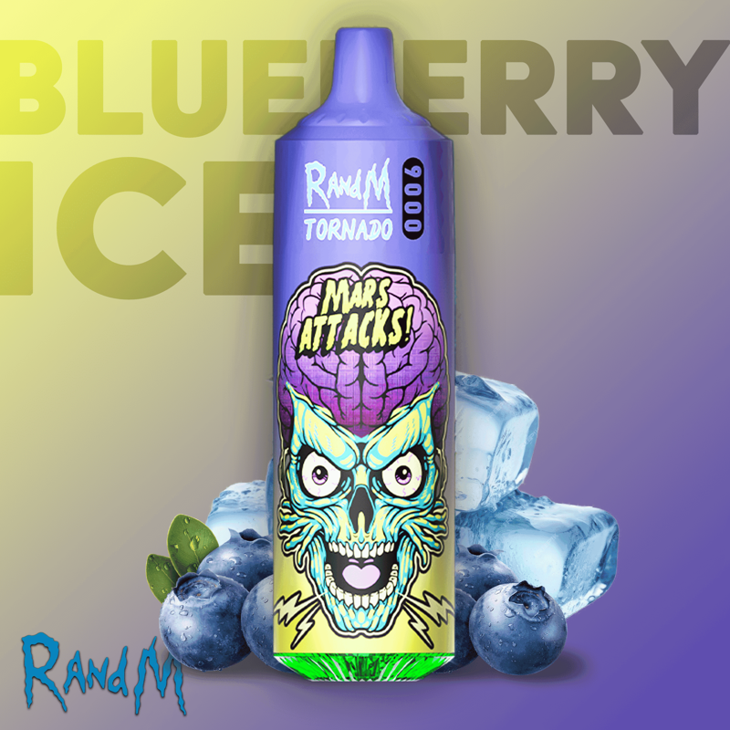 randm-tornado-9000-blueberry-ice | Shop Deutschland