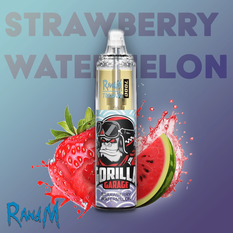 randm-tornado-7000-strawberry-watermelon | Shop Deutschland