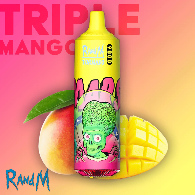 randm-tornado-9000-triple-mango | Shop Deutschland