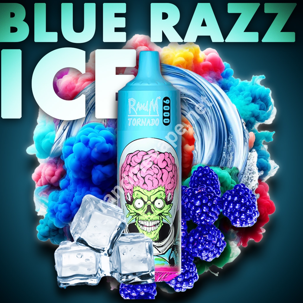 Blue Razz Ice 9000 Züge