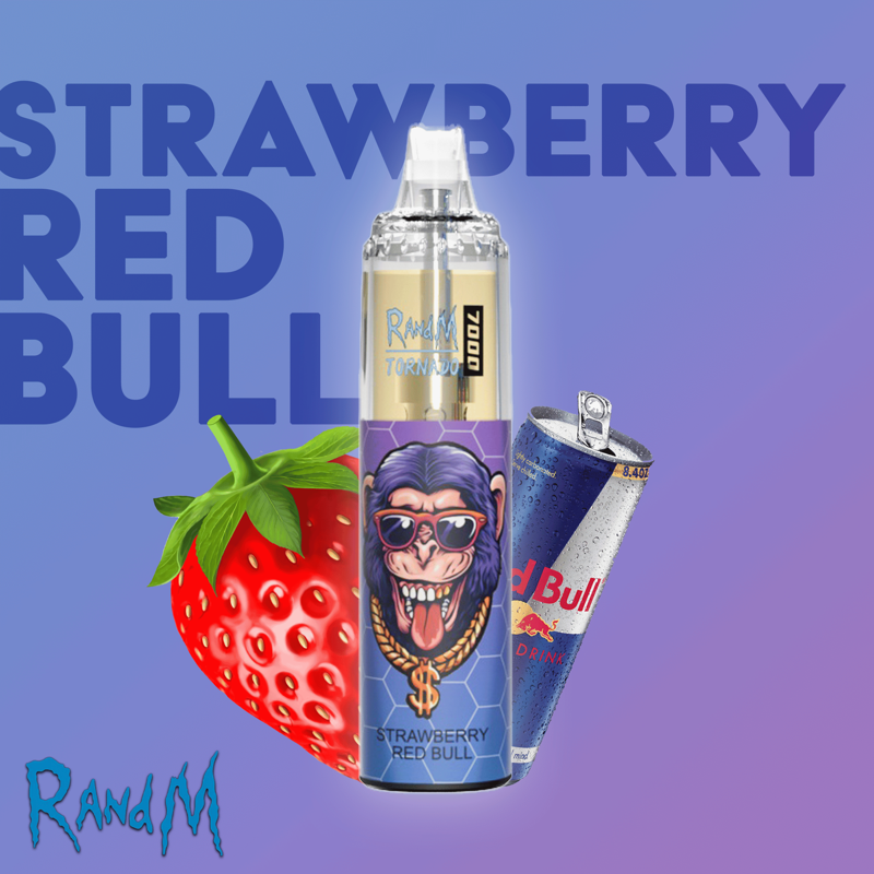 randm-tornado-7000-strawberry-redbull | Shop Deutschland