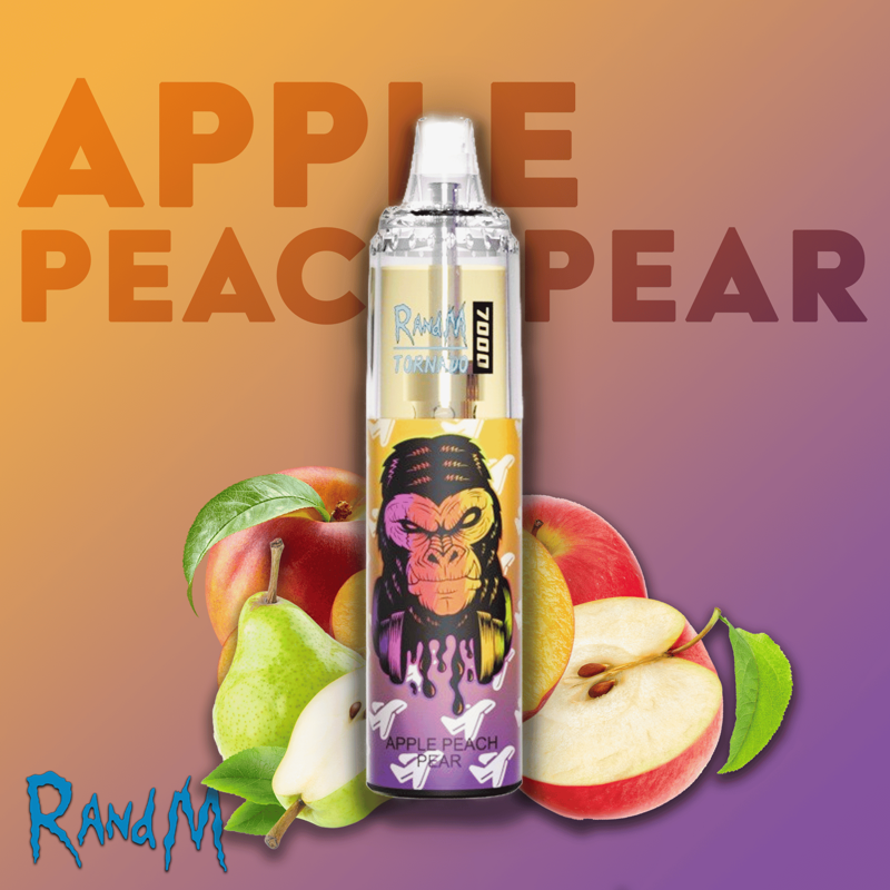 randm-tornado-7000-apple-peach-pear | Shop Deutschland