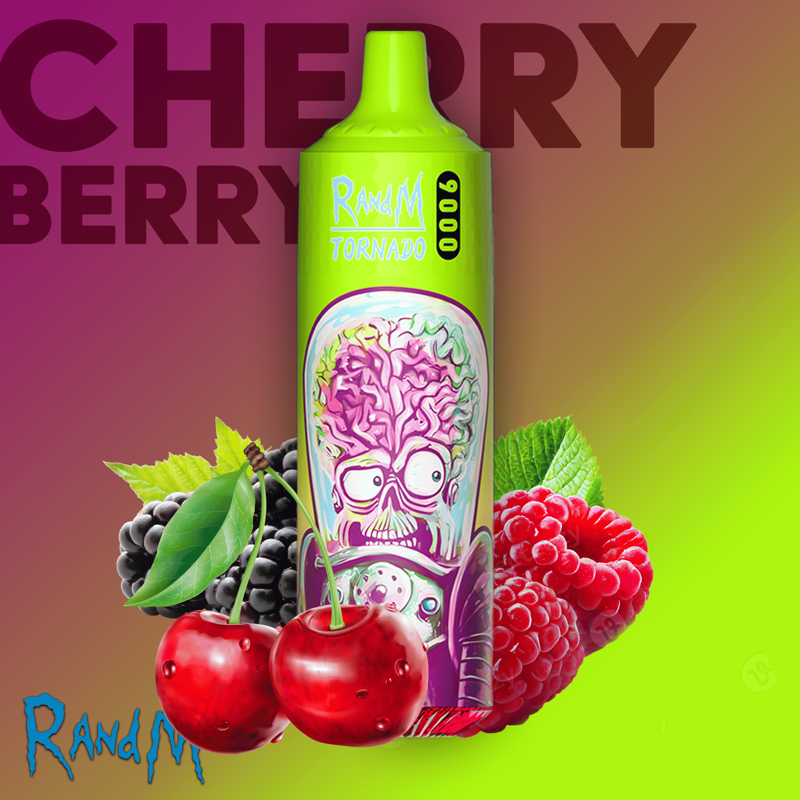 randm-tornado-9000-cherry-berry | Shop Deutschland