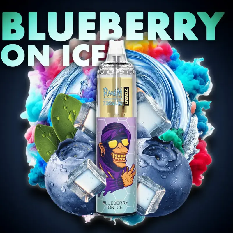 randm-tornado-7000-blueberry-on-ice | Shop Deutschland