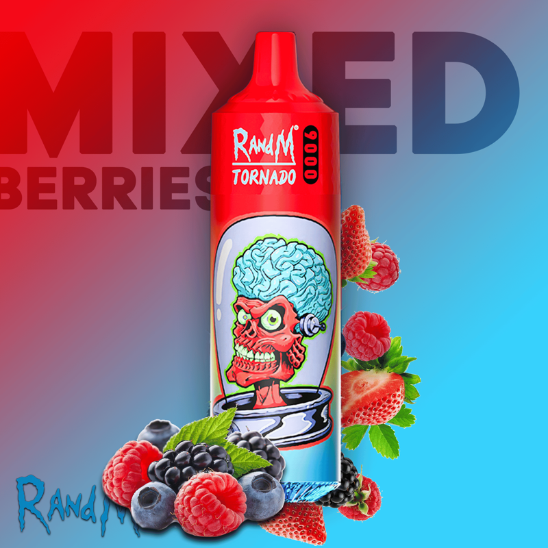 randm-tornado-9000-mixed-berries | Shop Deutschland