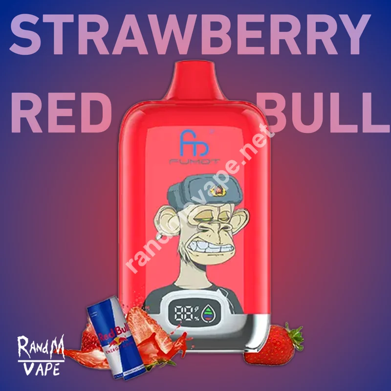 Strawberry Red Bull 12000 Züge